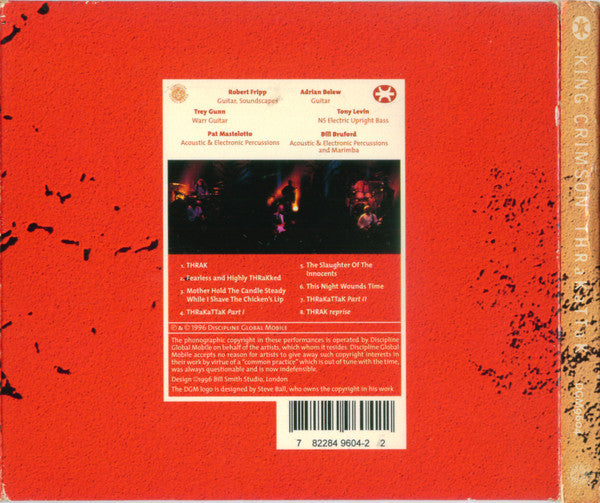 King Crimson : THRaKaTTaK (CD, Album, Dig)