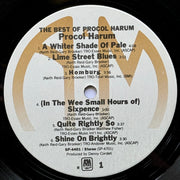 Procol Harum : The Best Of Procol Harum (LP, Comp, Mono, RE, R-I)