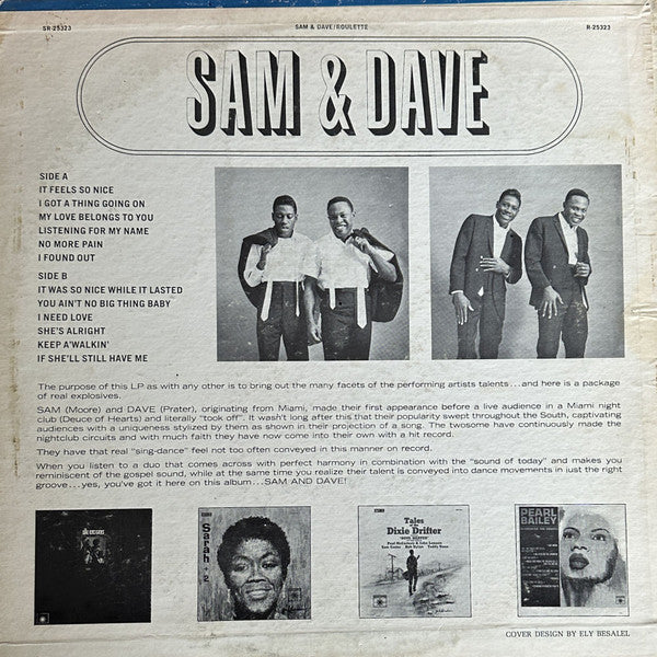 Sam & Dave : Sam & Dave (LP, Album, Comp, RP, Abb)
