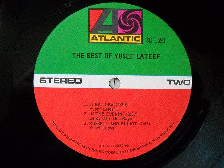Yusef Lateef : The Best Of Yusef Lateef (LP, Comp, PR)