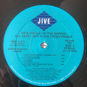 DJ Jazzy Jeff & The Fresh Prince : He's The DJ, I'm The Rapper (2xLP, Album)