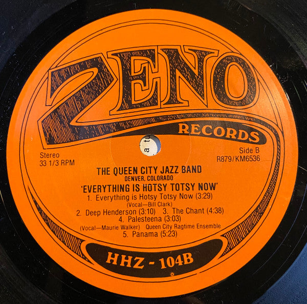 The Queen City Jazz Band : Everything is Hotsy Totsy Now (LP)