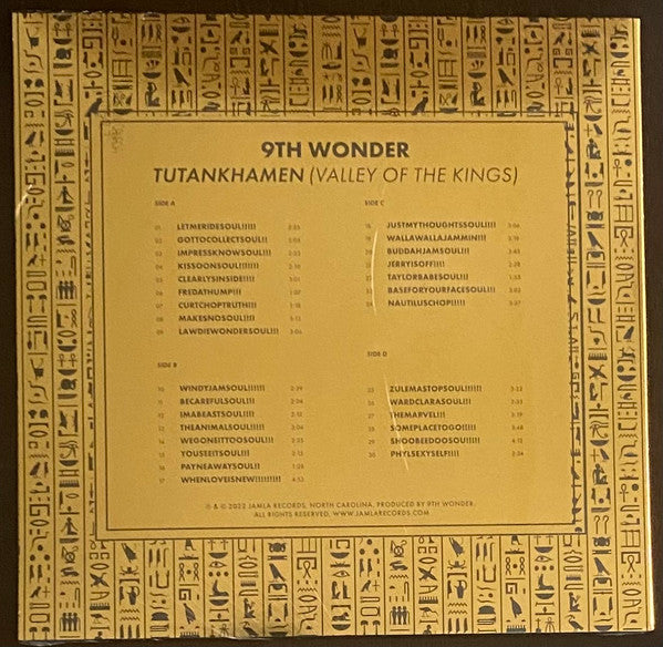 9th Wonder : Tutankhamen (Valley Of The Kings) (2xLP, Album, Ltd, Tan)