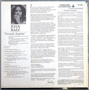 Joan Baez : Farewell, Angelina (LP, Album, Ora)