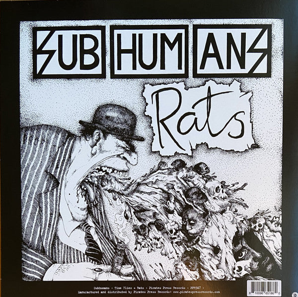Subhumans : Time Flies + Rats (LP, RSD, Comp, RE, RM, Pur)