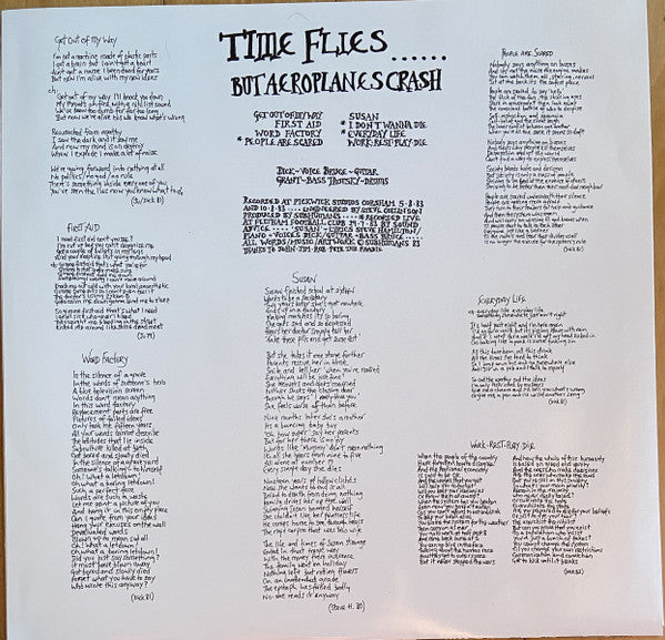 Subhumans : Time Flies + Rats (LP, RSD, Comp, RE, RM, Pur)