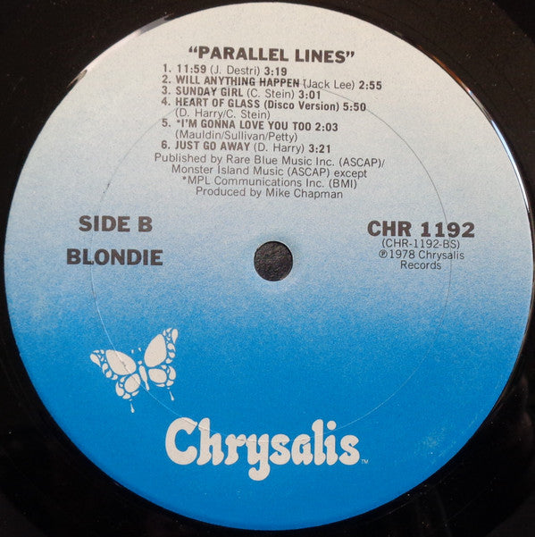 Blondie : Parallel Lines (LP, Album, RE, Ter)