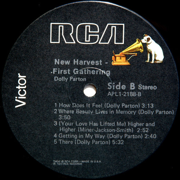Dolly Parton : New Harvest ... First Gathering (LP, Album, Ind)