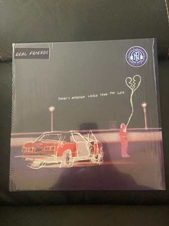 Real Friends : There's Nothing Worse Than Too Late (LP, S/Sided, EP, Ltd, Blu)
