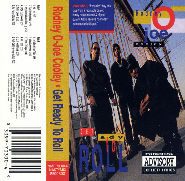 Rodney O & Joe Cooley : Get Ready To Roll (Cass, Album)