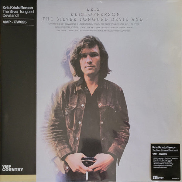 Kris Kristofferson : The Silver Tongued Devil And I (LP, Album, Club, RE, 180)