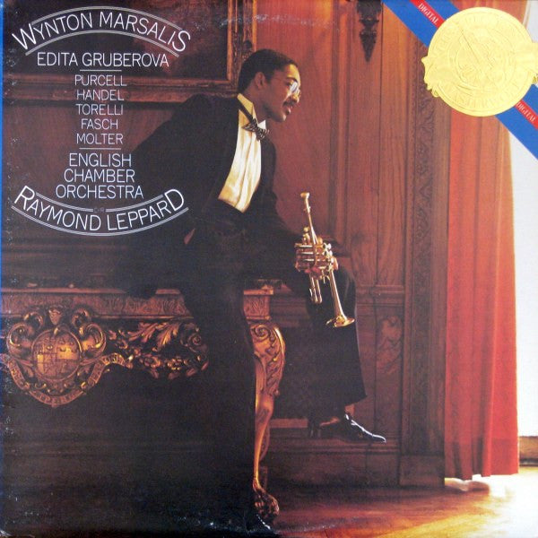Wynton Marsalis, Edita Gruberova, Raymond Leppard / English Chamber Orchestra / Fasch*, Handel*, Torelli*, Purcell*, Molter* : Wynton Marsalis Plays Handel, Purcell, Torelli, Fasch, Molter (LP, Album)