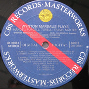 Wynton Marsalis, Edita Gruberova, Raymond Leppard / English Chamber Orchestra / Fasch*, Handel*, Torelli*, Purcell*, Molter* : Wynton Marsalis Plays Handel, Purcell, Torelli, Fasch, Molter (LP, Album)