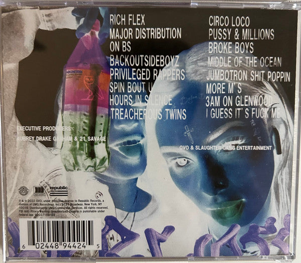 Drake & 21 Savage : Her Loss (CD, Album)