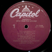 America (2) : View From The Ground (LP, Album, Win)