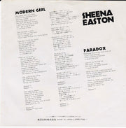 Sheena Easton : Modern Girl (7", Single)