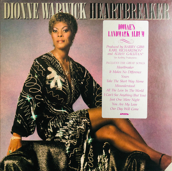 Dionne Warwick : Heartbreaker (LP, Album, Hau)