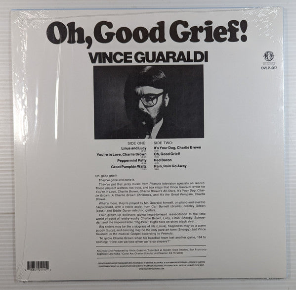 Vince Guaraldi : Oh, Good Grief! (LP, Album, RE, Bla)