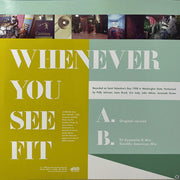 Modest Mouse / 764-HERO : Whenever You See Fit (12", EP, Ltd, RP, Eve)