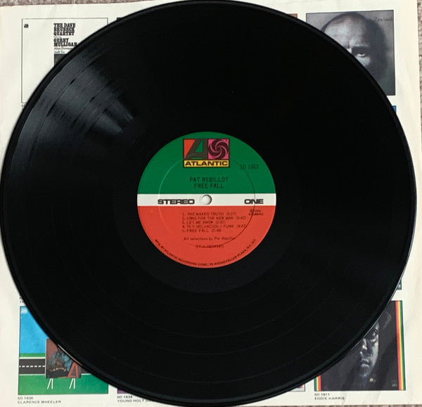 Pat Rebillot : Free Fall (LP, Album, RI )