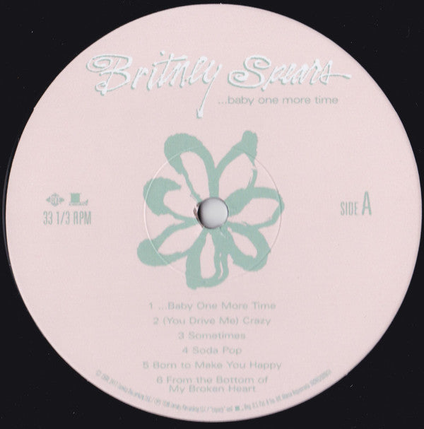 Britney Spears : ...Baby One More Time (LP, Album, RE, RP)