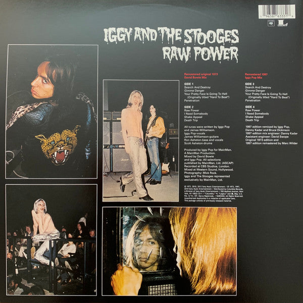 Iggy And The Stooges* : Raw Power (LP, Album + LP, Album + RSD, RE, RM, S/Edition, Go)