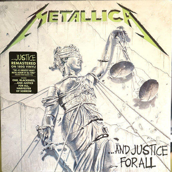 Metallica : ...And Justice For All (2xLP, Album, RE, RM, RP, 180)