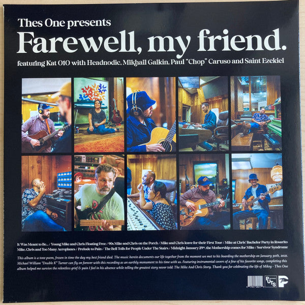 Thes One : Farewell, My Friend (LP, Ltd, Num, Ora)