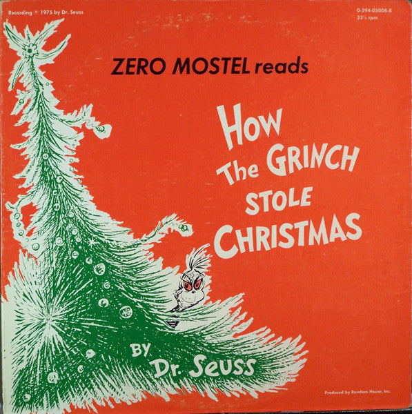 Dr. Seuss : How The Grinch Stole Christmas (LP, Album, Gre)