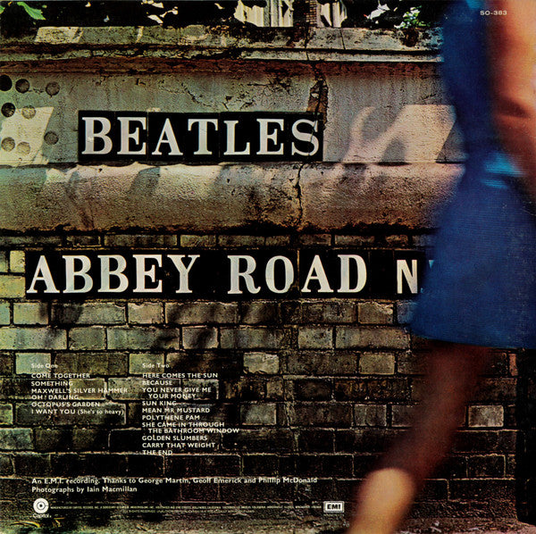 The Beatles : Abbey Road (LP, Album, RE, Jac)