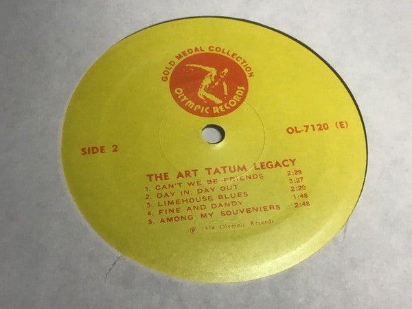 Art Tatum : The Art Tatum Legacy (LP, Comp)