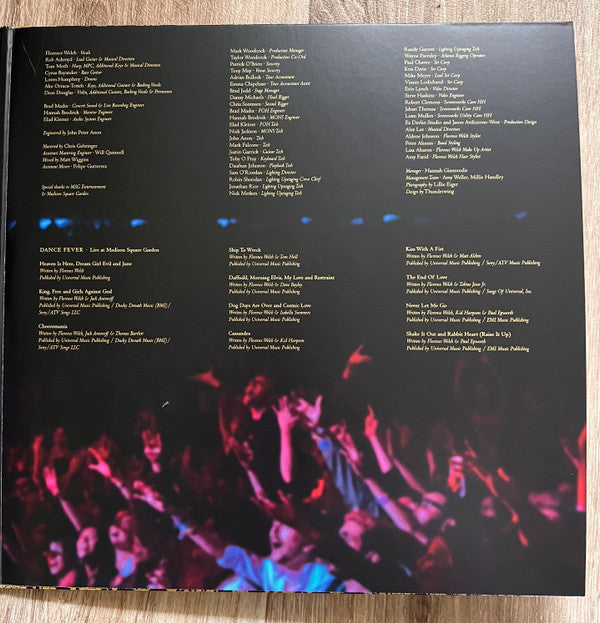 Florence And The Machine : Dance Fever Live At Madison Square Garden  (2xLP, Album)