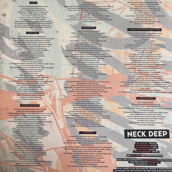 Neck Deep (2) : Rain In July (12", EP, Ltd, RE, RM, Ora)