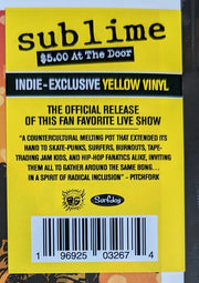 Sublime (2) : $5.00 At The Door (2xLP, Album, Yel)