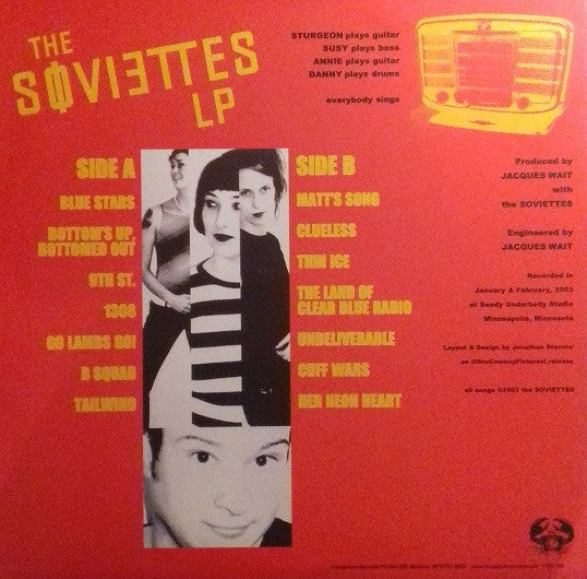 The Soviettes : LP (LP, Album, RE)