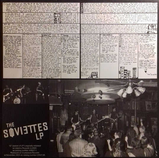 The Soviettes : LP (LP, Album, RE)