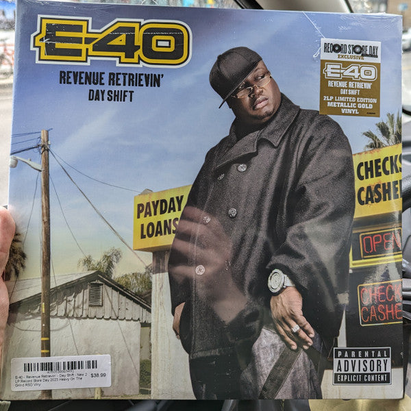 E-40 : Revenue Retrievin' Day Shift (2xLP, Album, RSD, Ltd, RE, Gol)