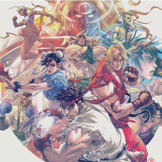 Capcom Sound Team : Street Fighter III: The Collection (4xLP, Blu + Box, Comp, Dlx, S/Edition)