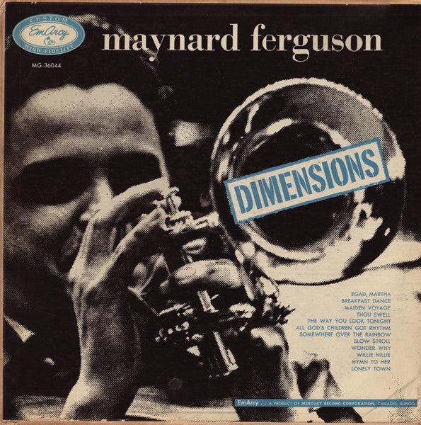 Maynard Ferguson : Dimensions (LP, Album, Mono, Ind)