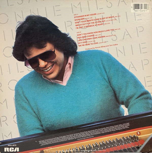 Ronnie Milsap : Keyed Up (LP, Album)