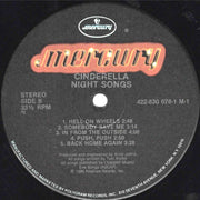 Cinderella (3) : Night Songs (LP, Album, 70 )