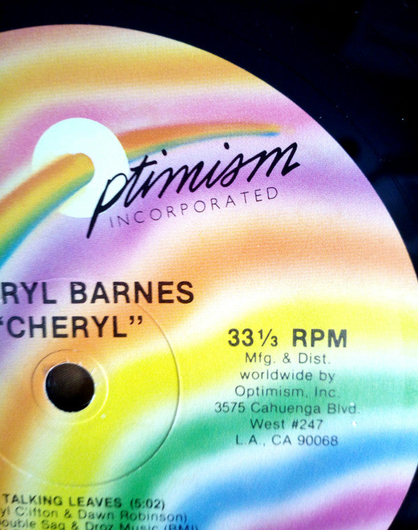Cheryl Barnes : Cheryl (LP, Album)