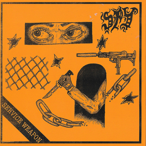 Spy (55) : Service Weapon (7", EP, RP, Mar)