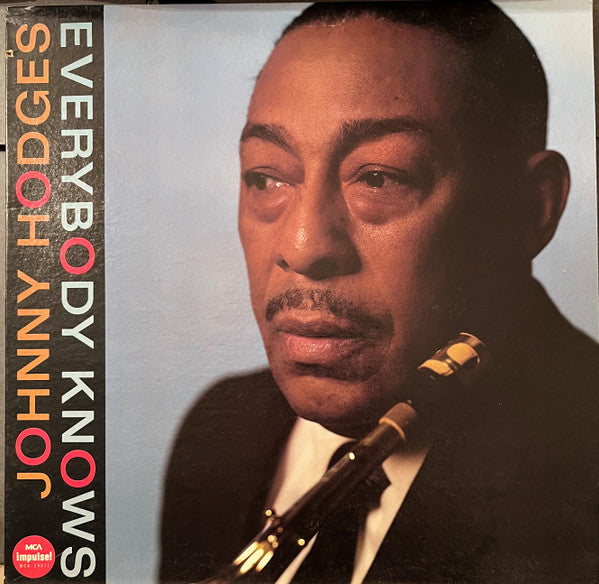 Johnny Hodges : Everybody Knows Johnny Hodges (LP, Album, RE, Pin)