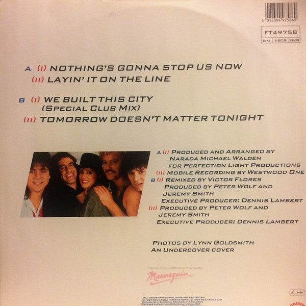 Starship (2) : Nothing's Gonna Stop Us Now (12", Single)