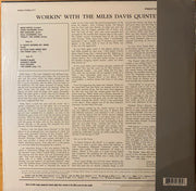 The Miles Davis Quintet : Workin’ With The Miles Davis Quintet (LP, Album, Mono, RE, 180)