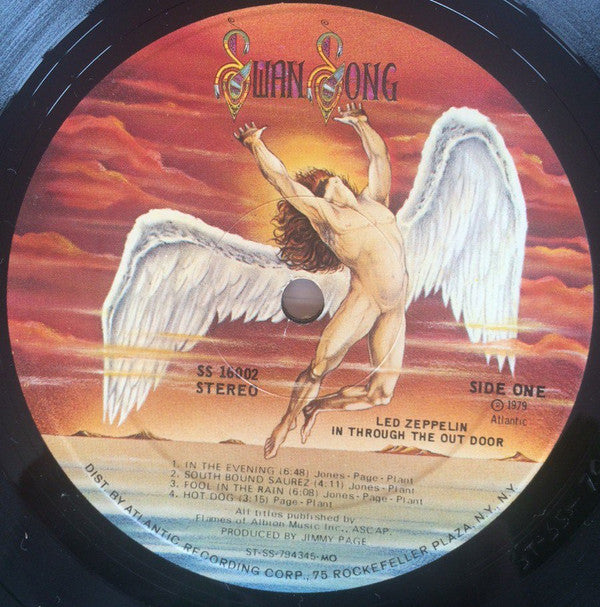 Led Zeppelin : In Through The Out Door (LP, Album, "D")