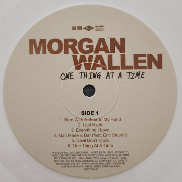 Morgan Wallen : One Thing At A Time (3xLP, Album, Bon)