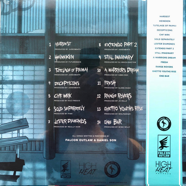 Daniel Son (2), Falcon Outlaw : The Tzu Keepers (LP, Album, Ltd, OBI)
