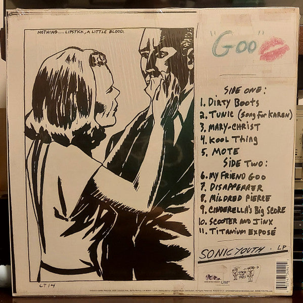 Sonic Youth : Goo (LP, Album, RE, RM)